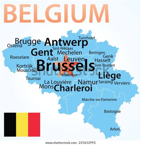 Biggest Cities Belgium .